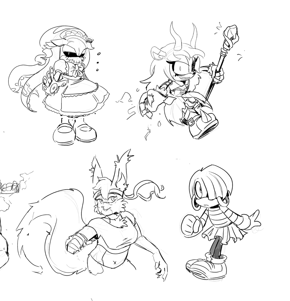 DAY 1 OF DRAW A THON DOODLES
Thank you so much! I'll see yall tomorrow! 