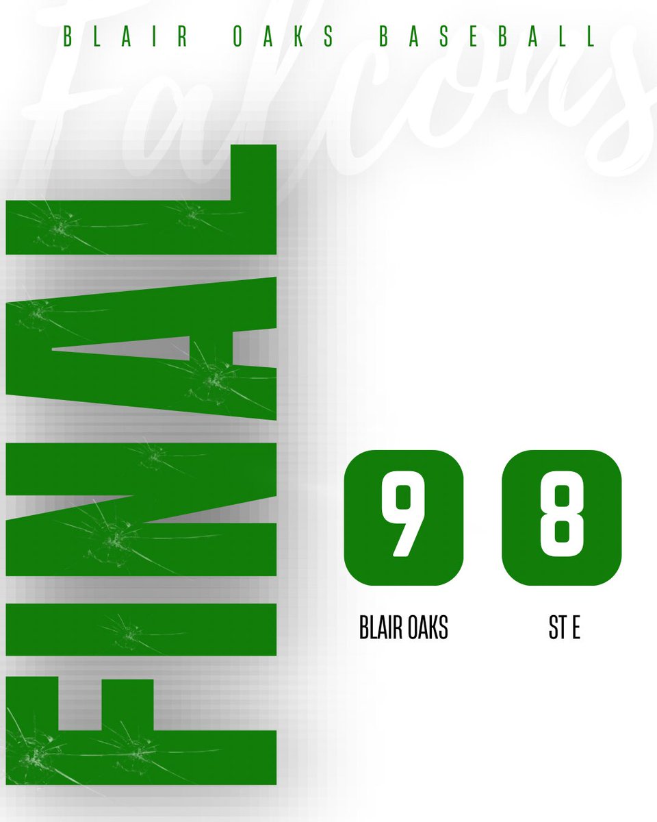 Blair Oaks Baseball tweet media