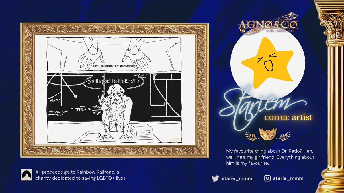 Agnosco: A Dr. Ratio Zine 🦉 CREATION tweet media