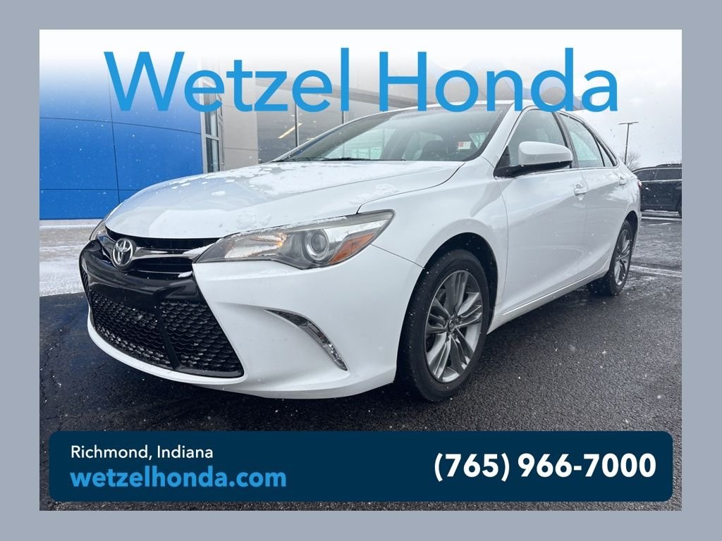 WetzelHonda's tweet photo. Pre-Owned 2016 Toyota Camry SE with 98,962 miles, priced at $15,995: https://t.co/FgPCAEWmEp https://t.co/oV1oLp4xNR