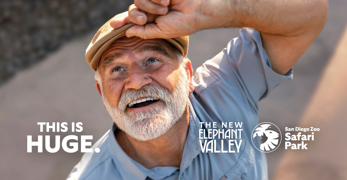 SDPartnership's tweet photo. Get ready, San Diego. This is HUGE. 🐘✨

On March 26 at 8 PM, the skyline over San Diego Bay will come alive with a one-of-a-kind drone show celebrating the debut of Elephant Valley at the San Diego Zoo Safari Park! This massive 3D kinetic drone show will transform the sky into a larger-than-life tribute to the Elephant Valley experience, featuring bold brand messaging, elephant interaction and water play, and engagement with QR code integration.

As David Miller, Chief Marketing Officer of the San Diego Zoo Wildlife Alliance, puts it:

“Our Elephant Valley campaign conceived by The Shipyard captures a simple truth: the only way to truly understand the size and majesty of elephants is to experience them in person. When guests see them up close, our message ‘This Is Huge’ becomes unforgettable.”

📍 San Diego Bay | South of USS Midway, behind Rady Shell & Convention Center
⏰ March 26 | 8 PM (shown twice)