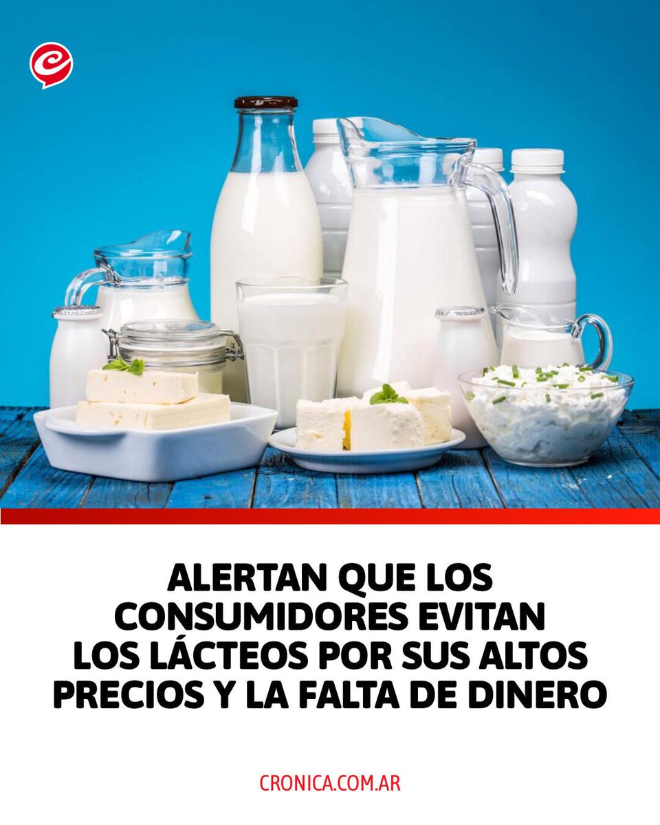 Cronica_ok's tweet image. 💸 PRECIOS IMPAGABLES 

🥛 Los productos lácteos son clave por su aporte de calcio, proteínas, vitamina D y potasio. Sin embargo, sus altos precios los vuelven cada vez más inaccesibles para gran parte de los consumidores.

#Economía #Consumo #Lácteos #Inflación #Argentina
