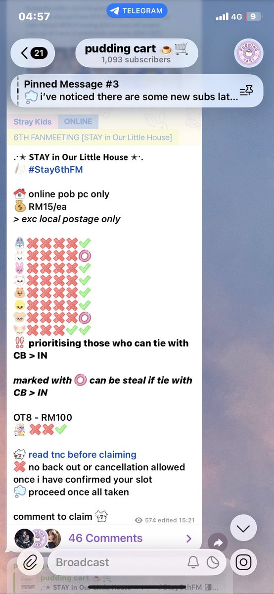 thepuddingcart's tweet photo. [MY 🇲🇾 GO] .・✭ 𝗦𝗧𝗔𝗬 𝗶𝗻 𝗢𝘂𝗿 𝗟𝗶𝘁𝘁𝗹𝗲 𝗛𝗼𝘂𝘀𝗲 ✭・MDS - loose items #pasarstraykids #pasarskz #pasarstraykidsmy #pasarskzmy 

🛒 online pob pc only
💰 RM15/ea RM100/ot8
> exc local postage only

dm or claim here: https://t.co/iotyjW6FlM https://t.co/CLux5G84g0
