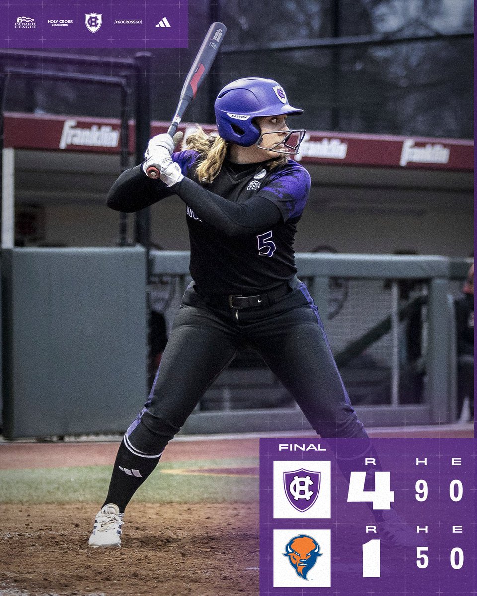 Holy Cross Softball tweet media