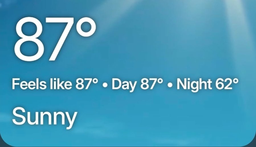 yes, it's the south, but why so soon?? 😞