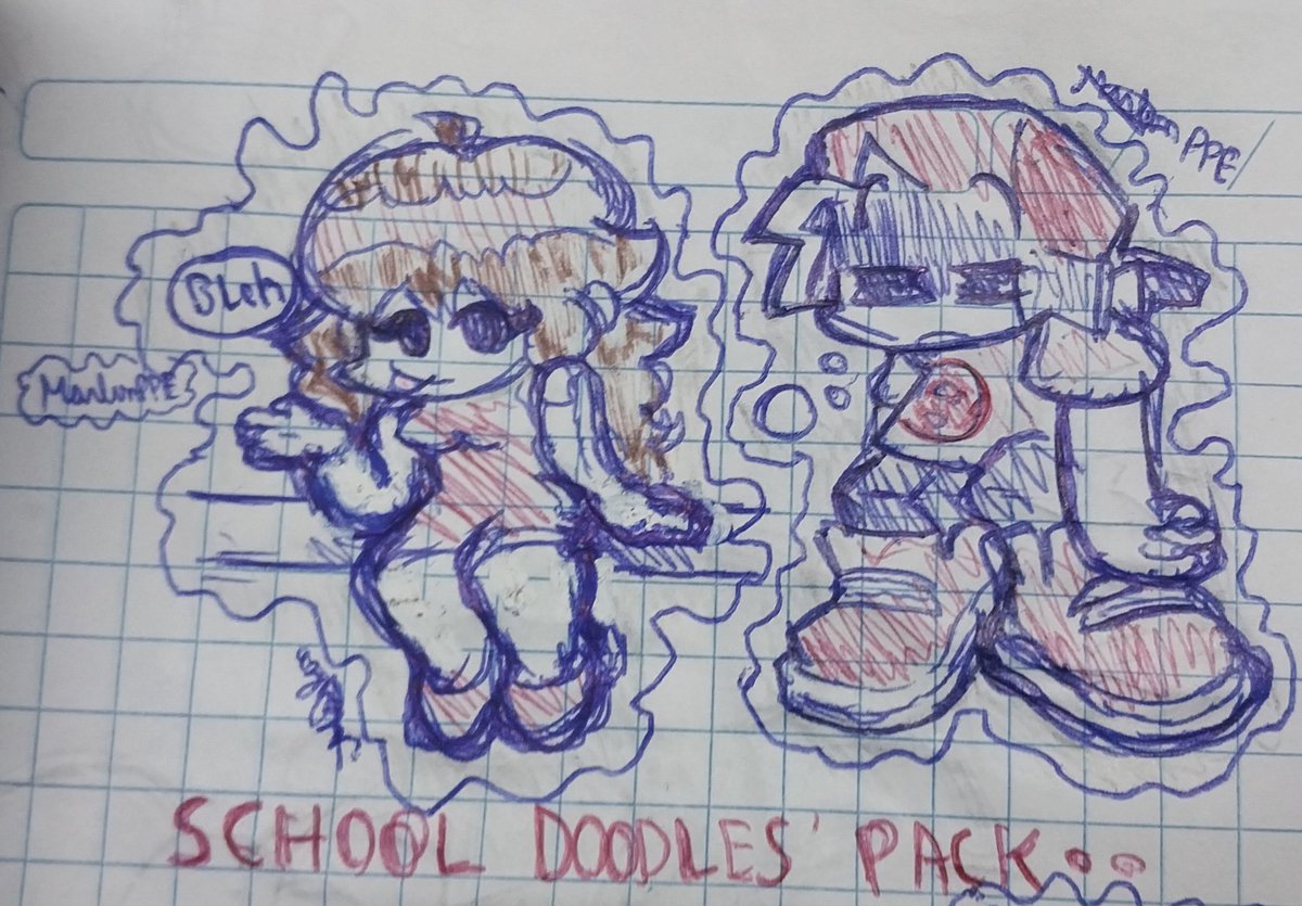 practicing hand drawing.
(I usually draw more in digital)
#fridaynighfunkin