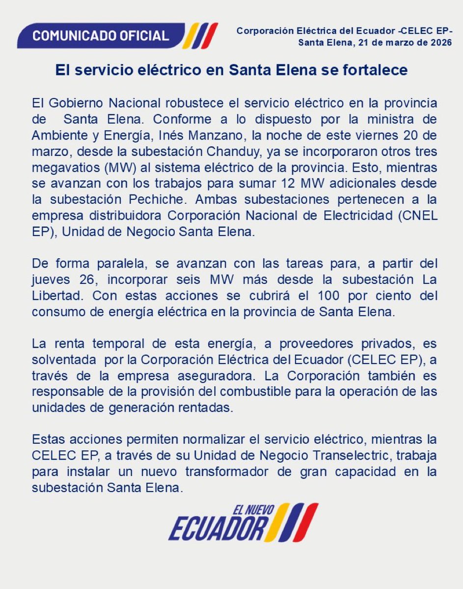 Ecuador En Directo tweet media