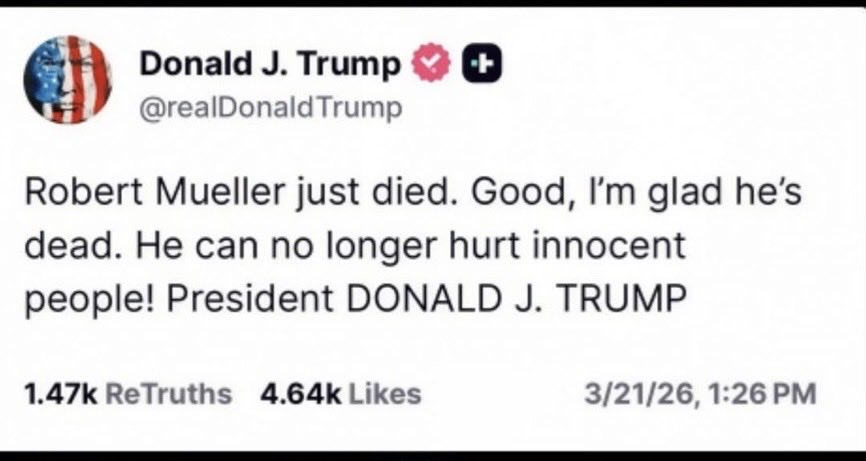 papagarco's tweet image. A few steps forward, then a humongous jump backward. Come on Mr. President, we can do much better than this. We don’t celebrate that people died. We reflect. 'Do not gloat when your enemy falls...' (Prov. 24:17)
@realDonaldTrump 
#lead
#unite
