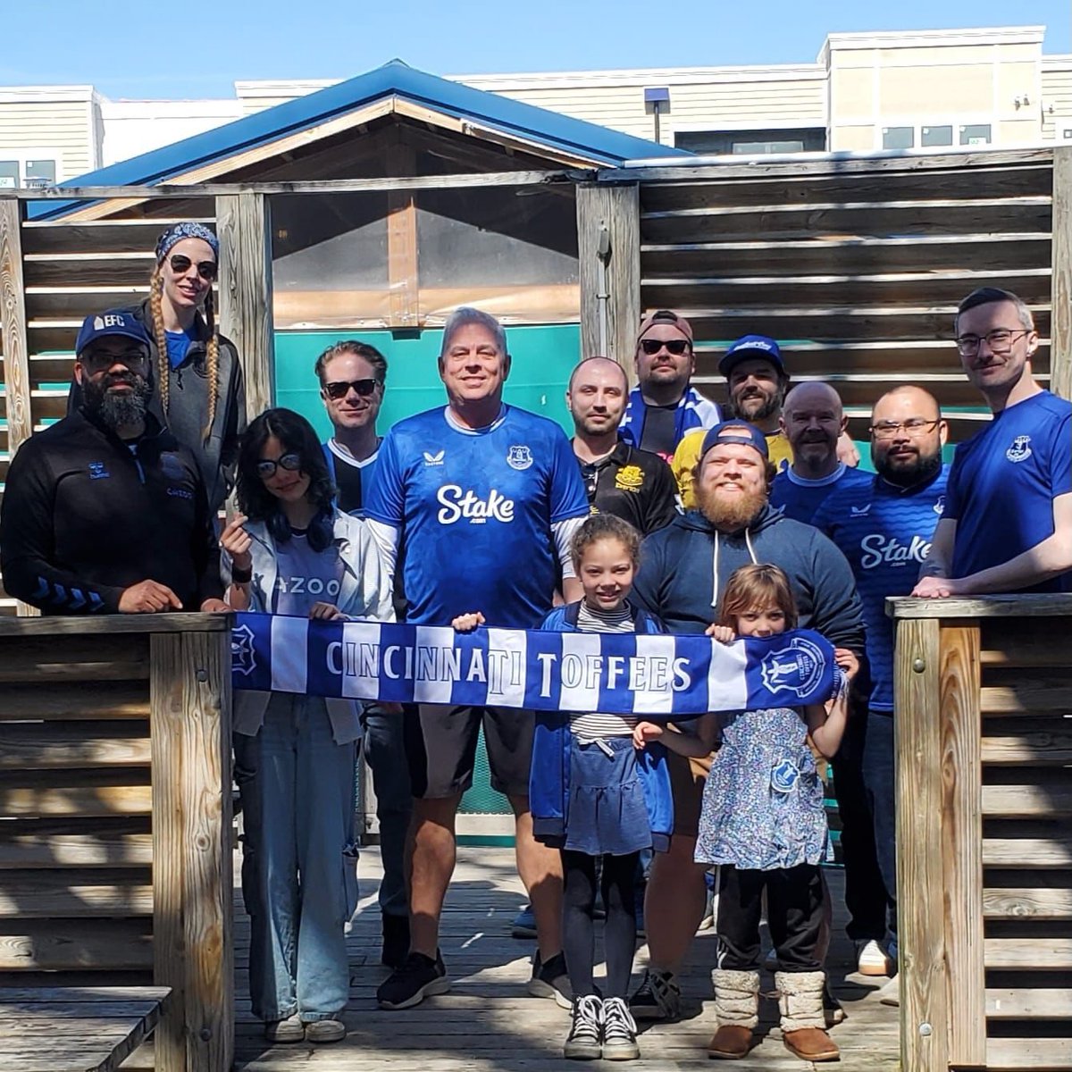 Everton in the USA tweet media