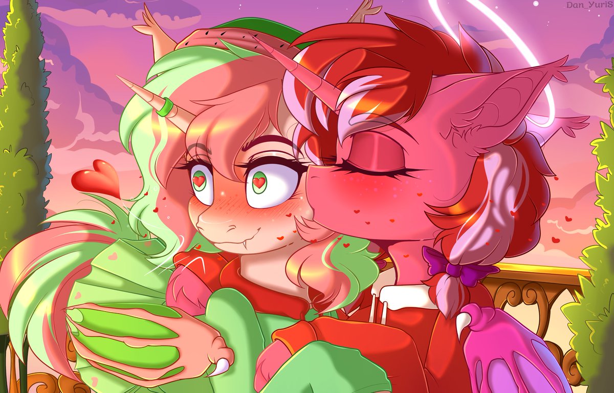 dan_yuris_sfw's tweet photo. [ #mlp #pony #mylittlepony #art #fanart #valentinesday   #shipping  ]

The thirtieth and final art for @Vampire_Rasp https://t.co/Y478ljxzdl