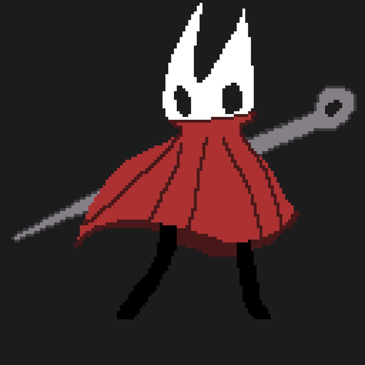 Cross_sama_'s tweet photo. Pixel Hornet. https://t.co/t15MWfZLO3