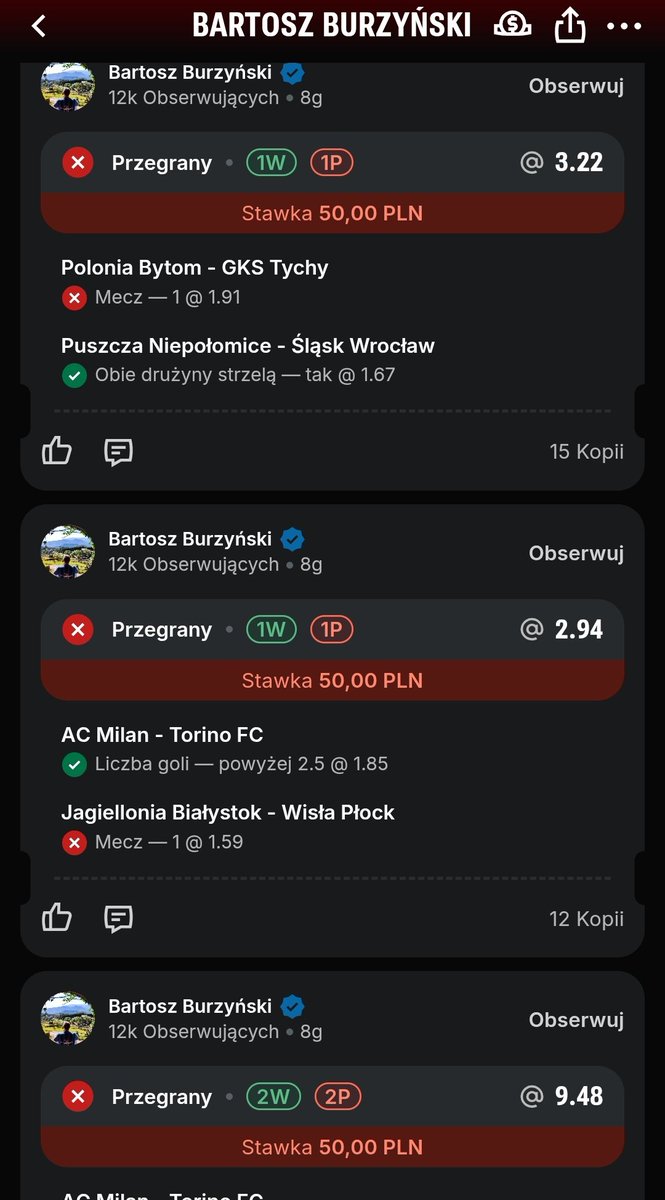 Czy Bartuś trafił kupon? tweet media
