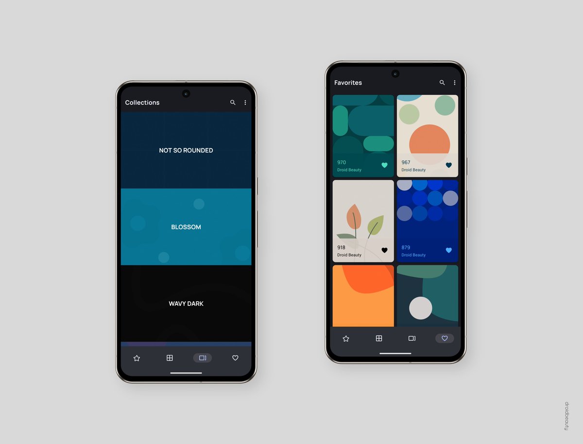 droidbeauty's tweet image. Ladies &amp;amp; gentleman

Presenting to you the whole new Wavy Walls - now vibe coded with new 'Wallpaper of the day' feature 👌🏻✨

A 1000 colorful backdrops. New features. All for $0
→ bit.ly/WavyWallpapers

#android #wallpaper #backdrop #theme #minimal #ui #design #codex