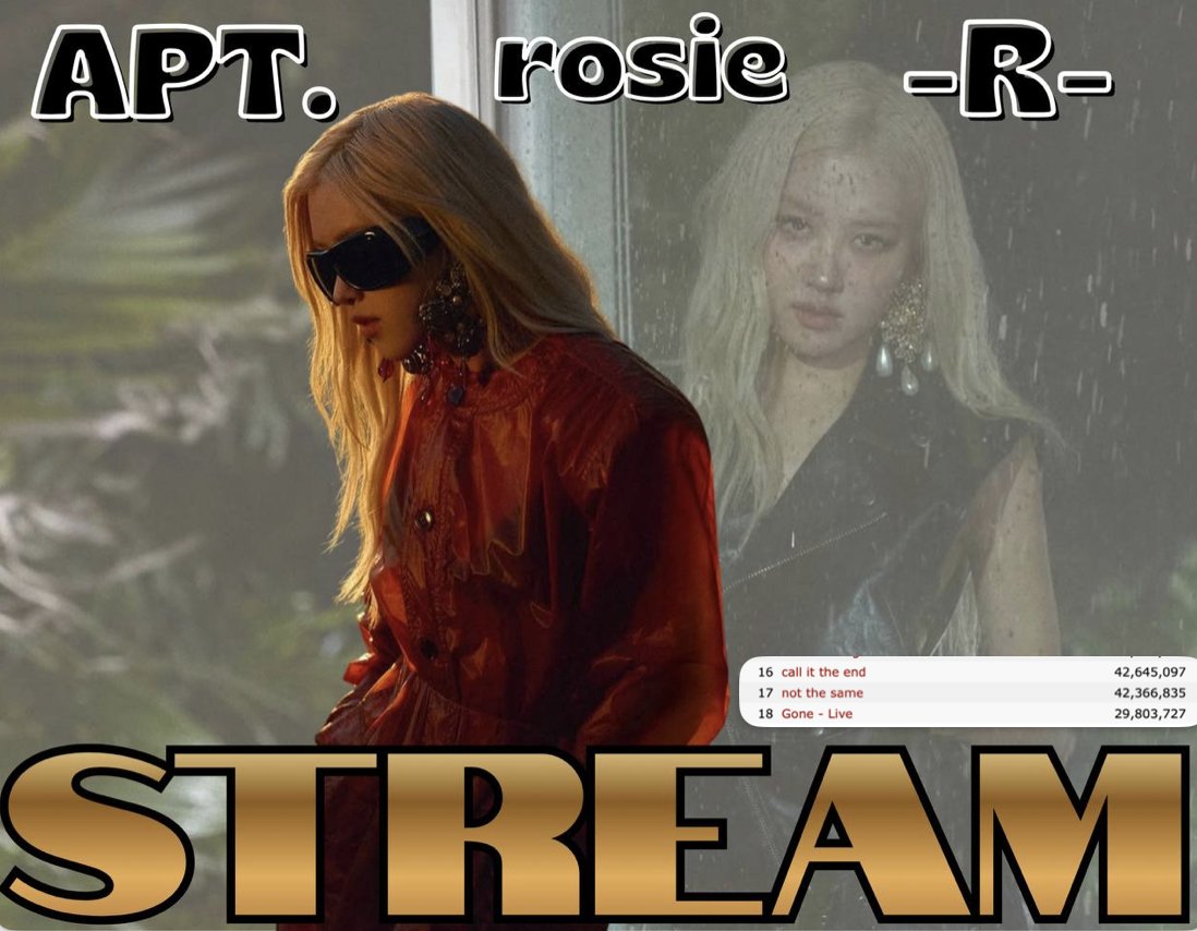 ROSÉ GLOBAL UNION tweet media