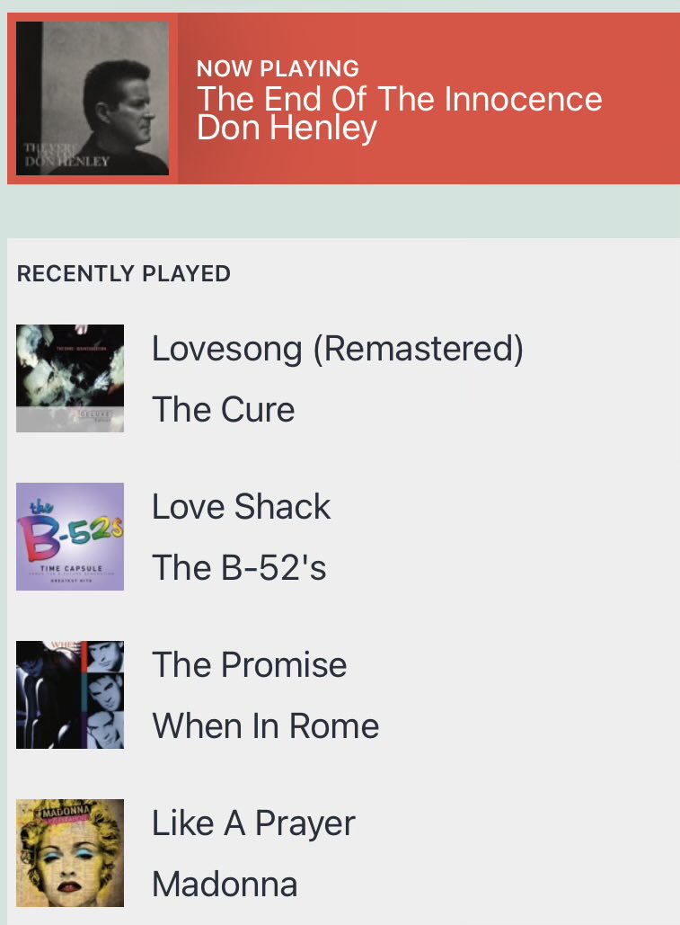 nznetradio's tweet image. Such a powerful song
#NowPlaying Don Henley - End of the Innocence
Also today is “Like A Prayer”’s 37th birthday!