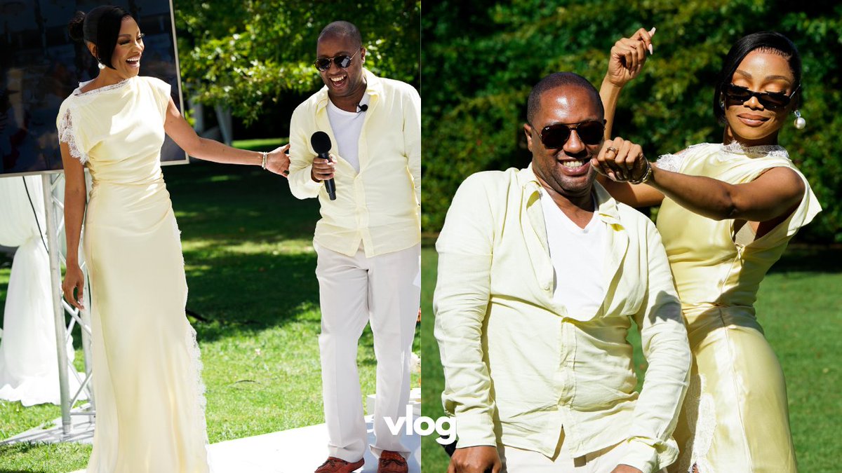 YesItsMeToolz's tweet photo. NEW VLOG! Come with me to the first-ever @houseofbng Retreat! And what’s even better, I am your MC with the wonderful @KuhleAdams. I give you an exclusive look inside the event of the year! @Bonang gave me this incredible opportunity, and it was everything I dreamed of and more. Watch the vlog to relive the dream with me. https://t.co/32ge0Sc9aR #RetreatAtTheHouseOfBNG #HouseOfBNG