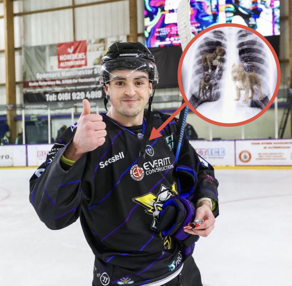 Out of context Manchester Storm tweet media