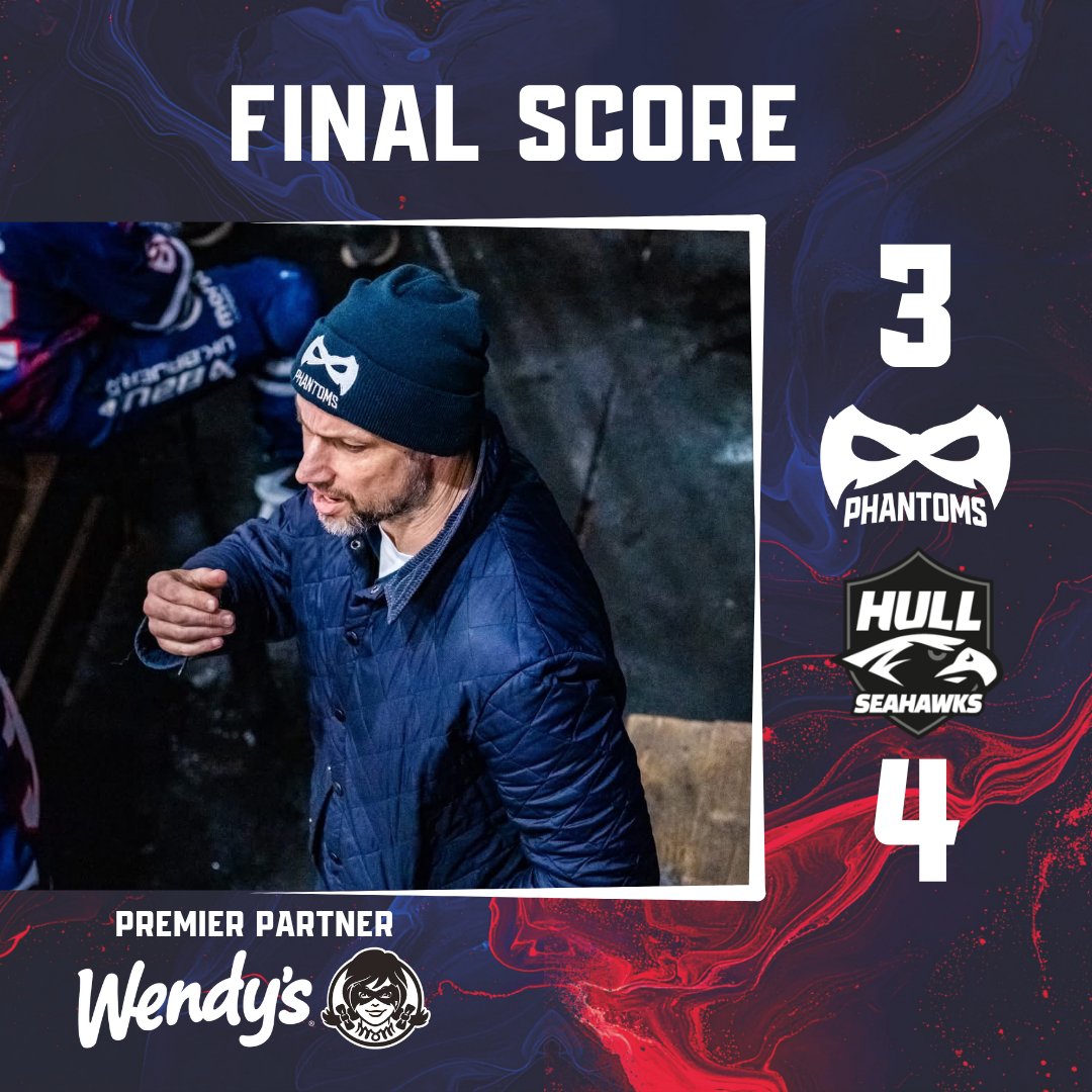 GoPhantoms's tweet photo. FINAL SCORE: Phantoms 3-4 Seahawks
π» 3-4 π¦
| #PPvHS | #WeArePhantoms https://t.co/N6iqRJFha4