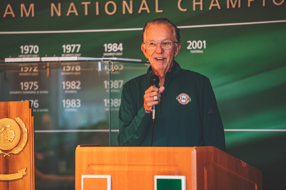 Miami Hurricanes Baseball tweet media