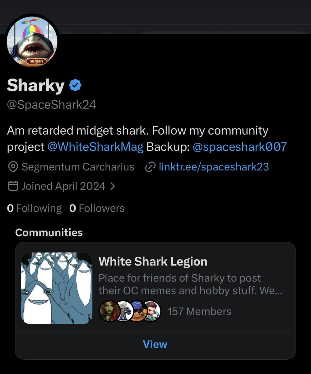 Sharky tweet media