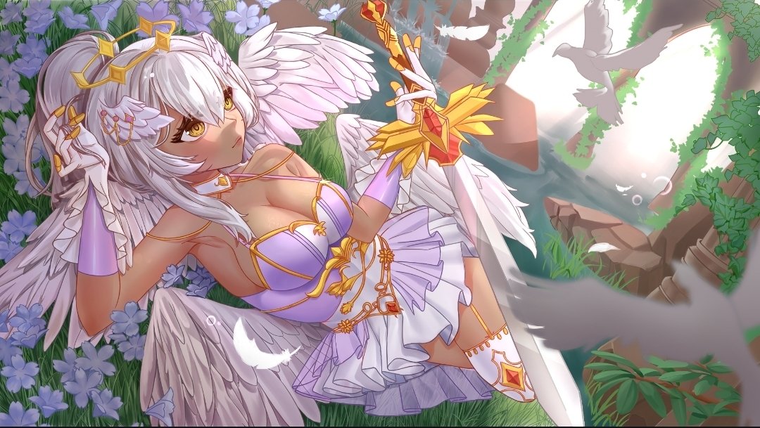 kamiikiaravt's tweet photo. Let’s make a deal - if this Goddess caught your attention, you press follow! 💗🪽🗡 https://t.co/6GhIRGhaOQ