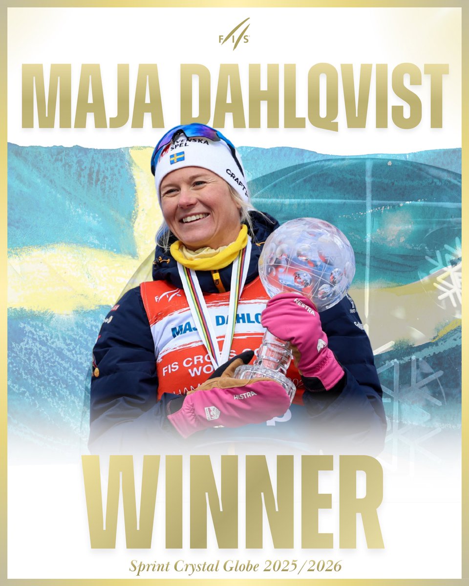 FISCrossCountry's tweet image. A season of absolute consistency, and she crowns it by winning the Sprint Globe 🔮After so many seasons at the very top 🤯 

Just congrats Maja 👏🏼 

📸: FIS | @matancoll 

#fiscrosscountry #wintersport #worldcuplakeplacid