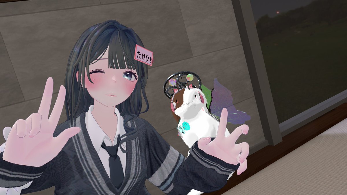 たけひと@VRCチキンサミット tweet media