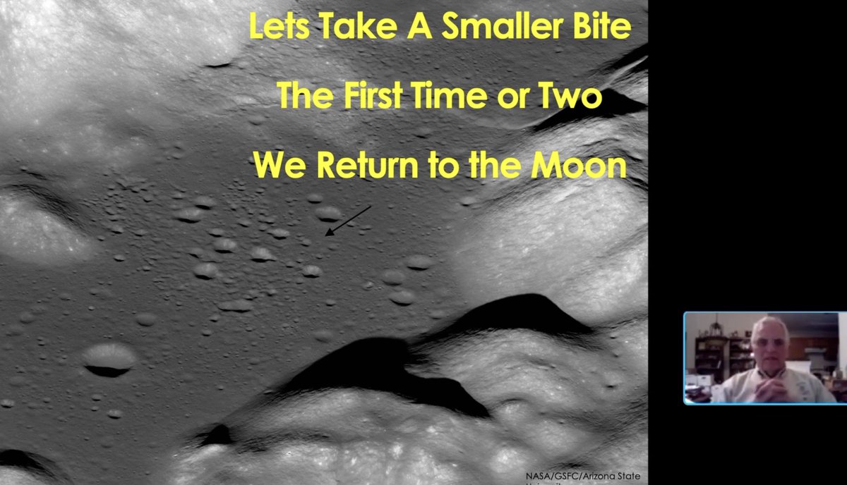 Killraven2001's tweet photo. @SpaceNews_Inc Niemontal is 100% correct. The 1st landing shouldn't be on the most difficult topography, and the SLP is not the only place there's water on the moon. The Apollo 17 LMP, who landed at a very difficult site, has been saying this for years.
https://t.co/i4A9MdTHXl https://t.co/LuV394O9sA