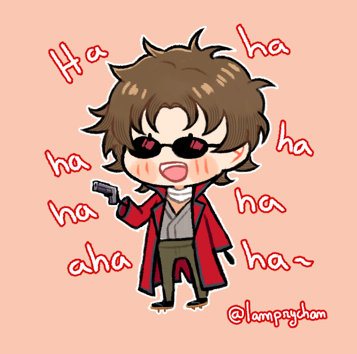 Lamprychan's tweet photo. #gintama My mahjong arc made me love him more. https://t.co/CizLCJgz9S
