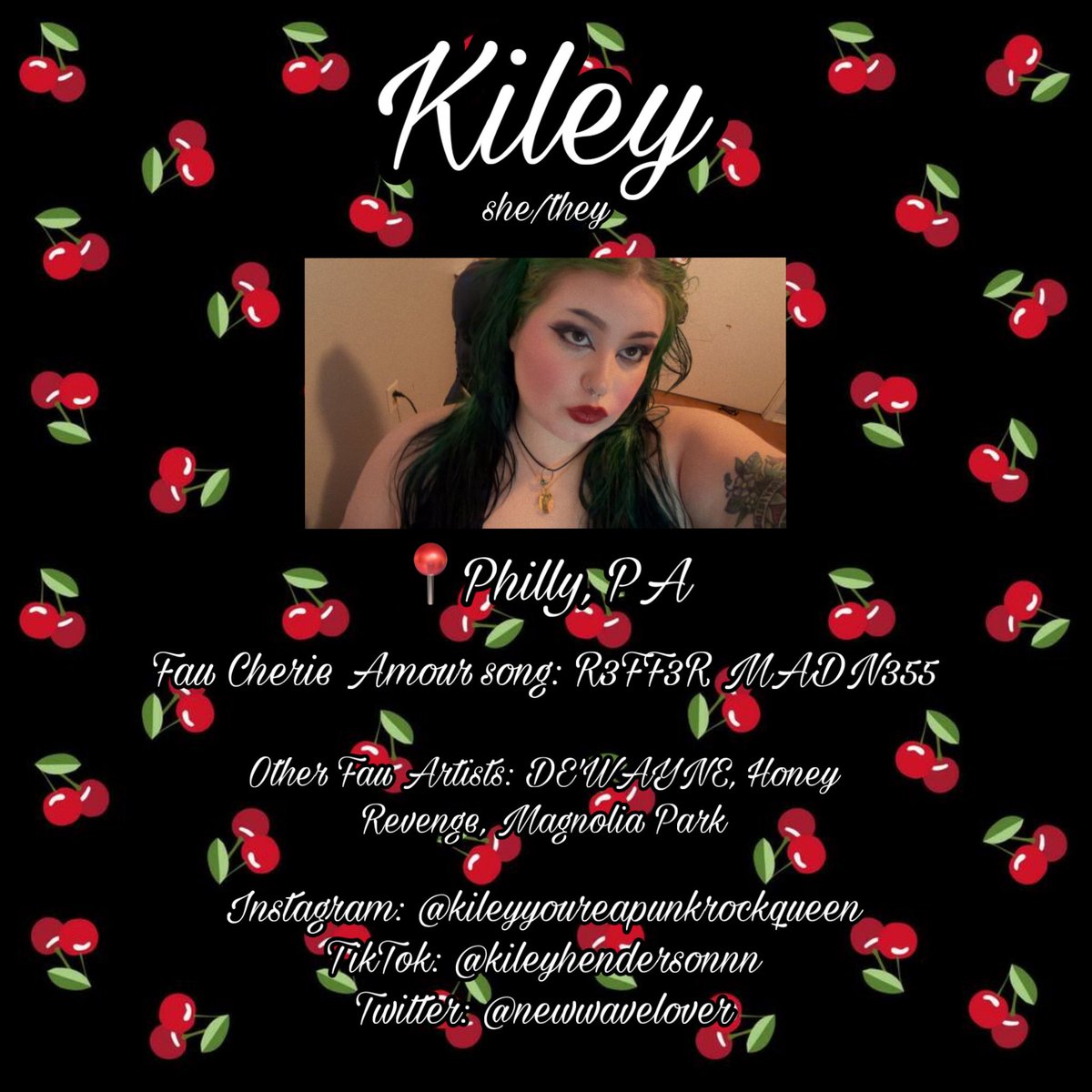 Cherie Amour Street Team tweet media