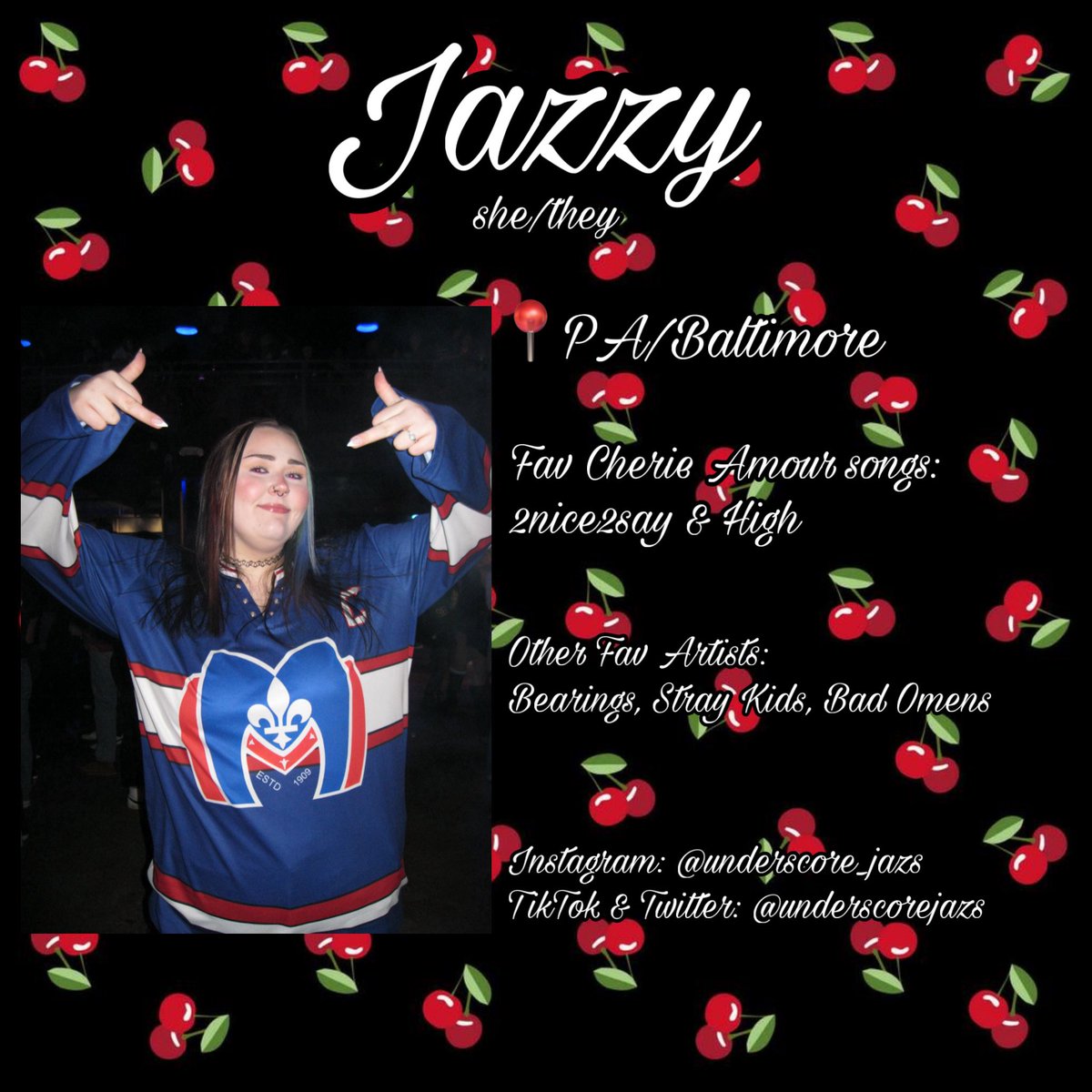 Cherie Amour Street Team tweet media