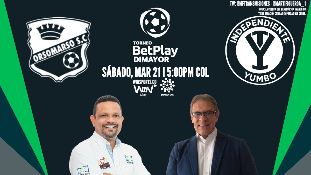 Martín Figueroa - Transmisiones tweet media