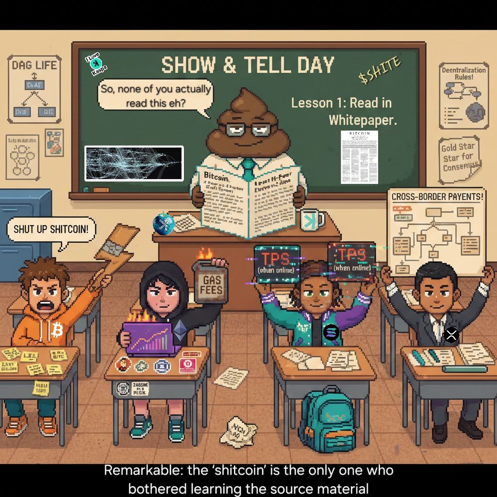 Kaspa is $Shite tweet media