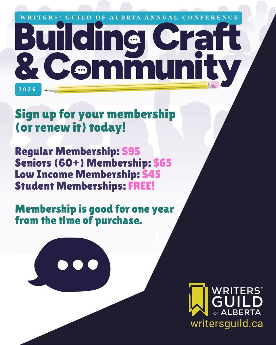 Writers'GuildAlberta tweet media