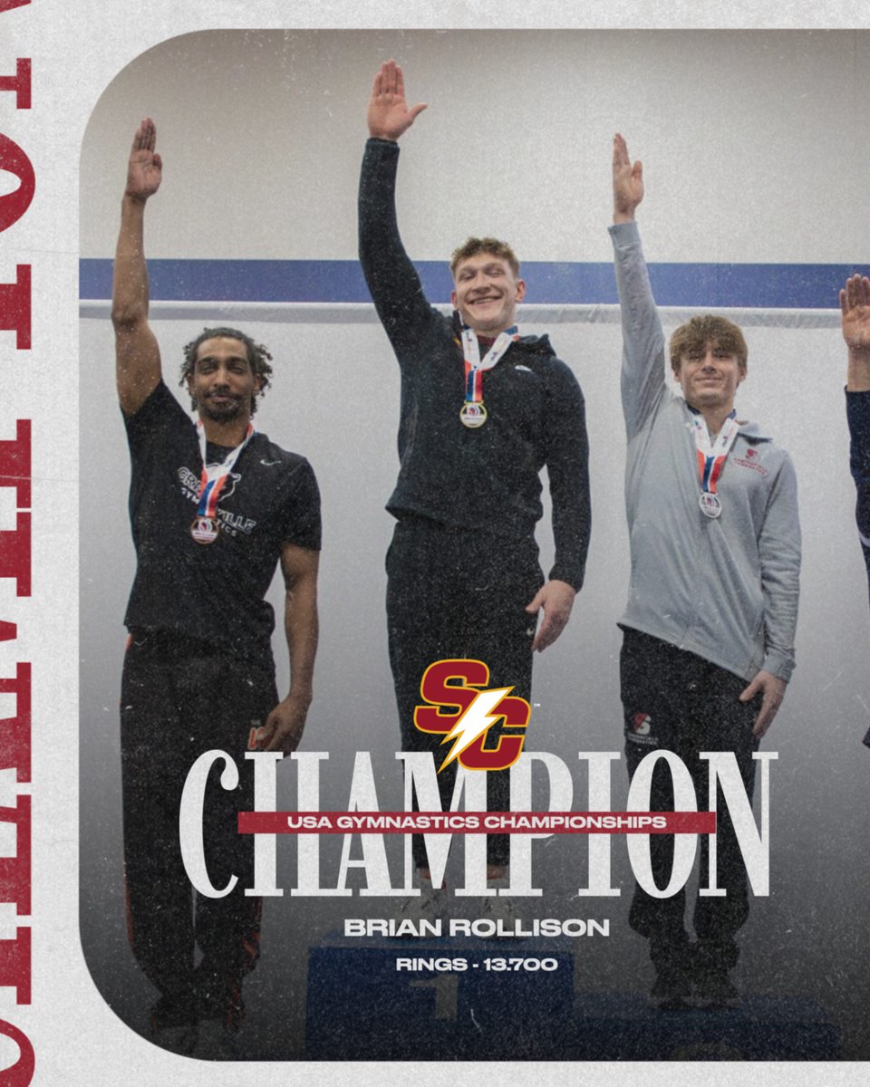 Simpson Men's Gymnastics tweet media