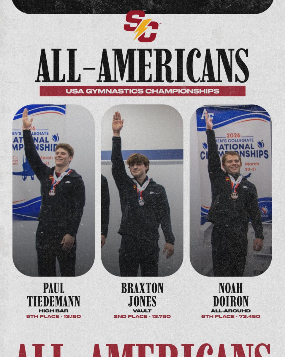 Simpson Men's Gymnastics tweet media