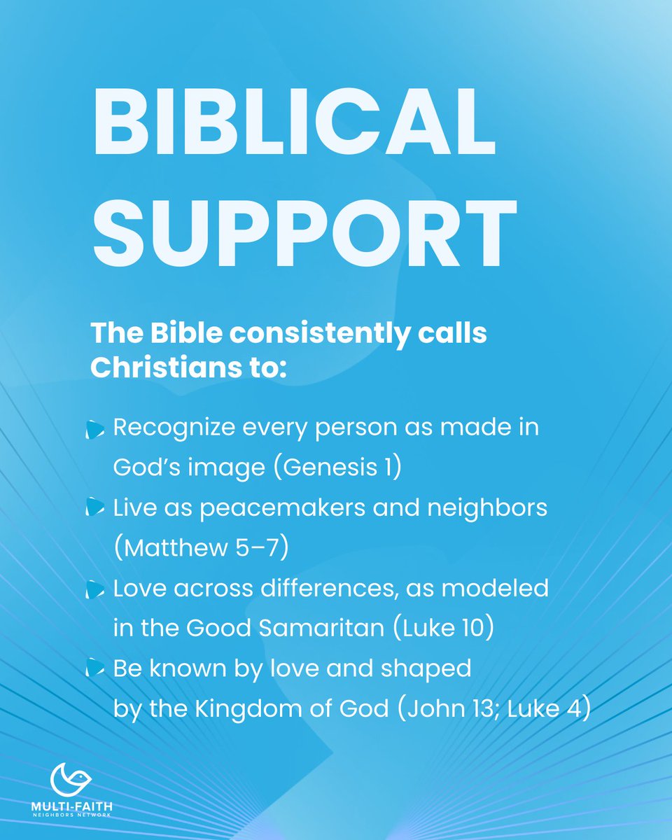 Multi-Faith Neighbors Network tweet media