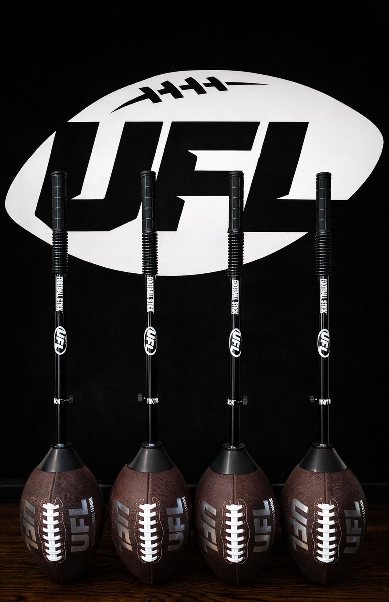 FBALLSTICK's tweet photo. Excited and honored to be part of the United Football League.

Being involved with the UFL through FOOTBALL STICK™ is truly a privilege. Supporting the best kickers, punters, and specialists in the game is what we’re all about.

We’re looking forward to an incredible season and continuing to help specialists perform at the highest level.

Let’s get to work. 🏈🔥

#ufl #kicker #punter #specialists #footballstick #kicking #punting #kickoff