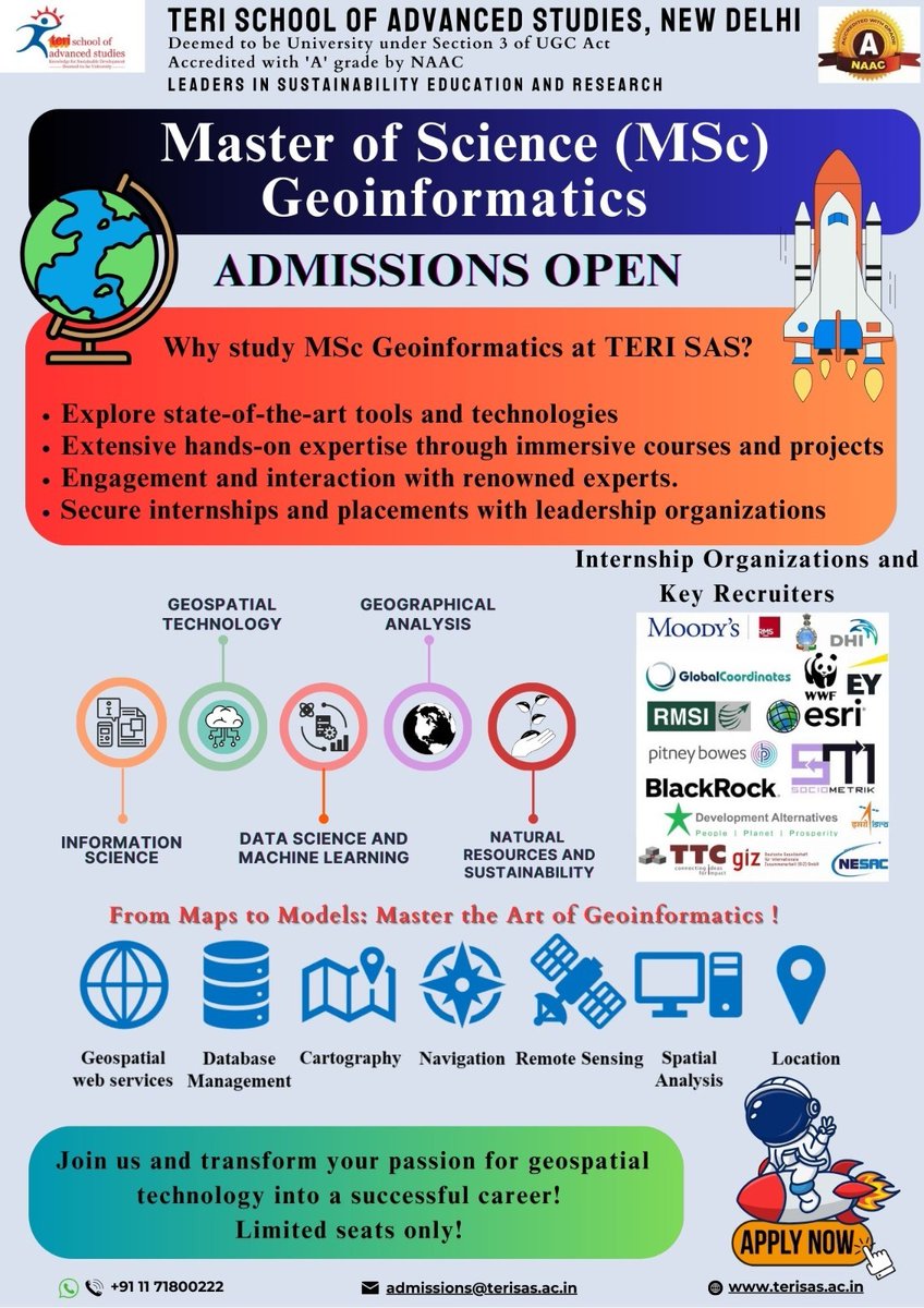 TERI School of Advanced Studies tweet media