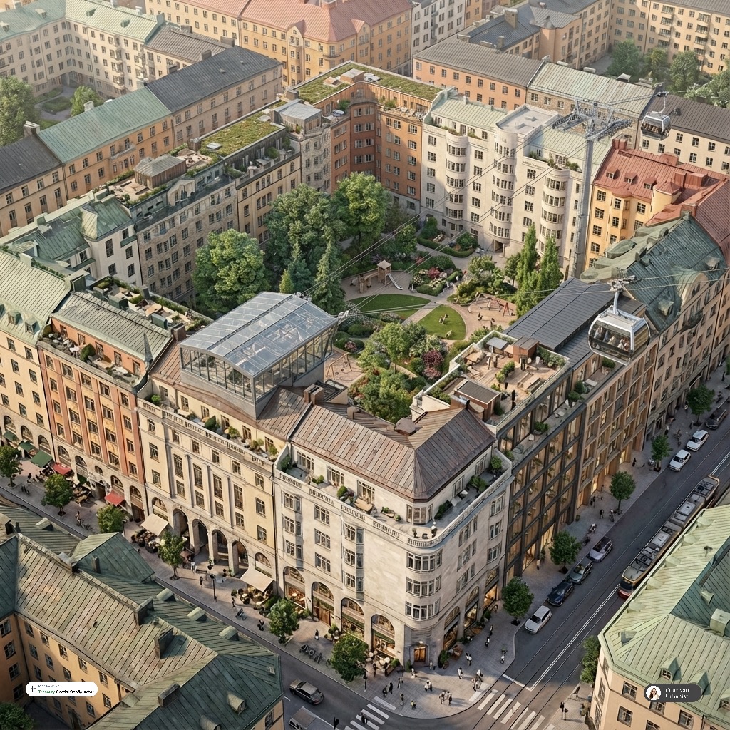 indianurbanism3's tweet photo. Densify Indian cities with courtyard apartments. Valuable TOD opportunity is wasted with mass rapid transit systems passing through. https://t.co/JP19snDPtu