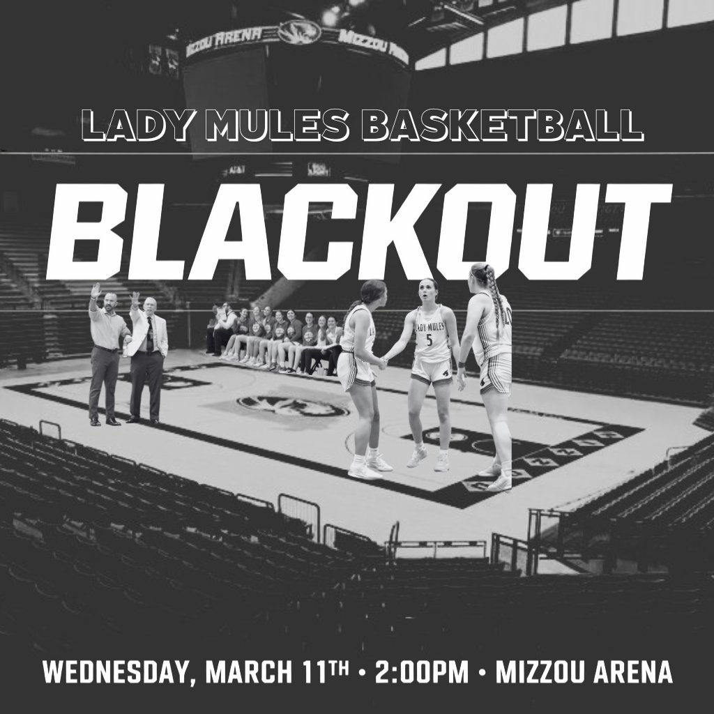 LoneJackAD's tweet photo. Mizzou Arena Information and Ticket Link for  March 11th Matchup with @LJLadyMules vs St. Vincent

LJ will be the home team in our first game. There is a list of prohibited items, clear bag policy, cashless policy and stadium map attached

https://t.co/2JpPsBodHg

#MuleMentality https://t.co/5x9IMS0oCM