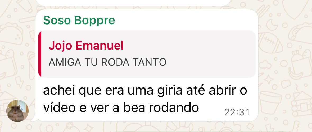 eu bem hiperativA