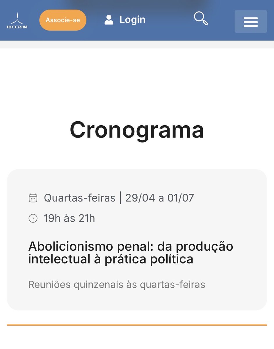 AssimFalouLucas's tweet photo. Pra quem se interessar, irei coordenar esse grupo de estudos no IBCCRIM.

Será online, com encontros quinzenas à noite!

https://t.co/ysAwYaTIYH https://t.co/ljgiTVImJE