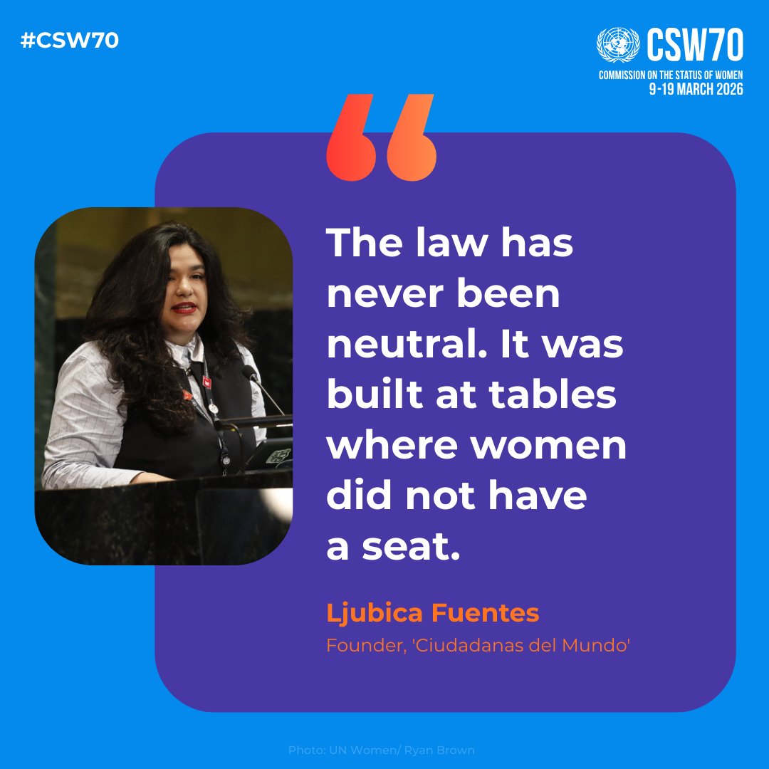 United Nations CSW tweet media