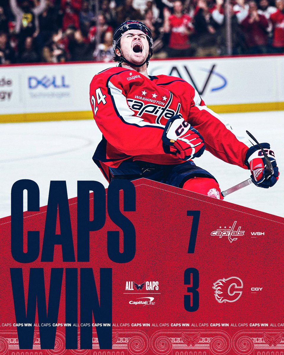 Capitals's tweet photo. MONDAY NIGHT DUB

#CapsFlames | #ALLCAPS https://t.co/mQUO9EB8dB