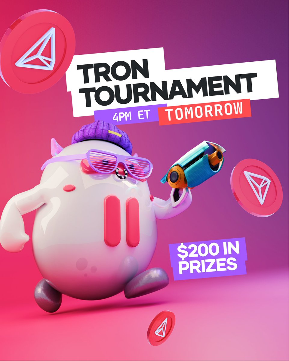 ScoreMilk's tweet photo. Tomorrowโs the day! ๐ฎ๐ฅ
The TRX Tournament on Score Milk โ where reflexes matter and rewards are real.
Join the competition, play hard, and earn your share in TRX.๐ฐ
Let's Freaking Game! ๐ฎ๐
#ScoreMilk #TRX #Web3Tournament @trondao https://t.co/z82h89tFMP