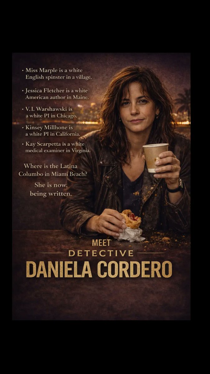 I’m writing a crime novel about a Latina homicide detective in Miami Beach who solves a ‘perfect’ murder because of a scent no one else noticed.

#crimefiction #MysteryLovers #detective #miami #amwriting