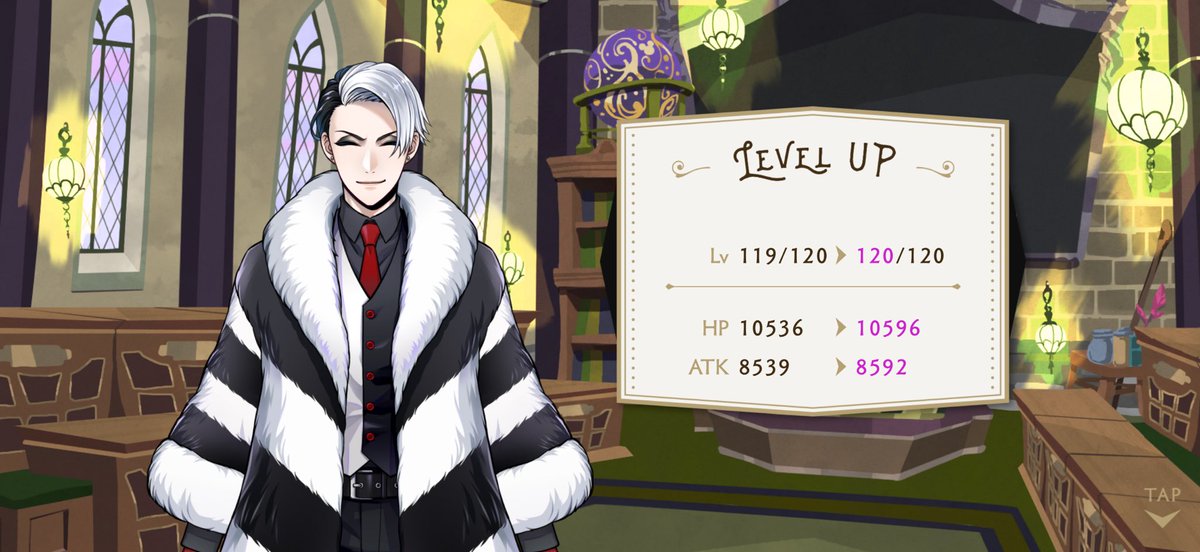 クルーウェル先生Lv120まで上げたぞ〜！