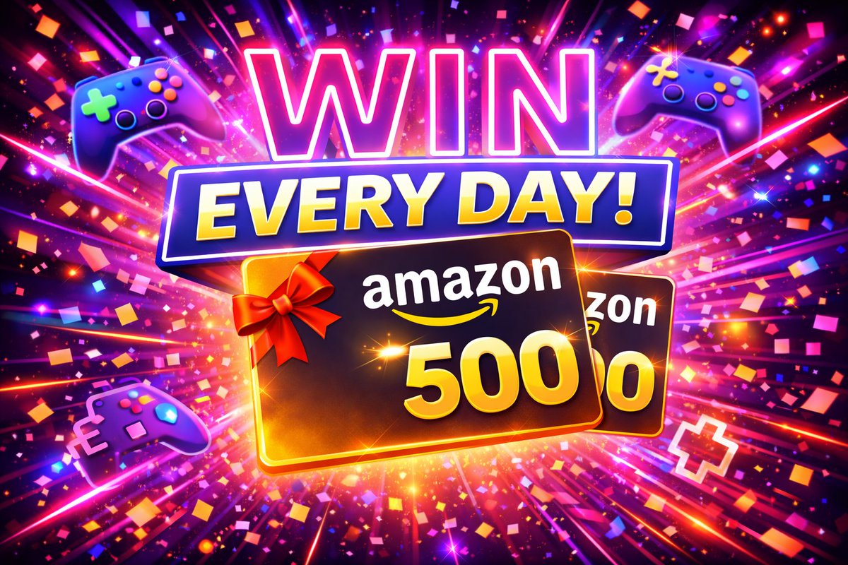 🎉Amazonギフト券500円プレゼント！
毎日1名、30日連続で当たる大キャンペーン✨

🎊Minecraft 5種類の⚪︎に方RTA 開催記念🎊

応募方法👇
リポスト &amp; フォロー
ぜひ毎日参加を🔥
📩当選連絡はDMにて！ 
当選された方は #SSR当選報告 でポストしてくれると嬉しいです✨

#SSR #RTA #アマギフ