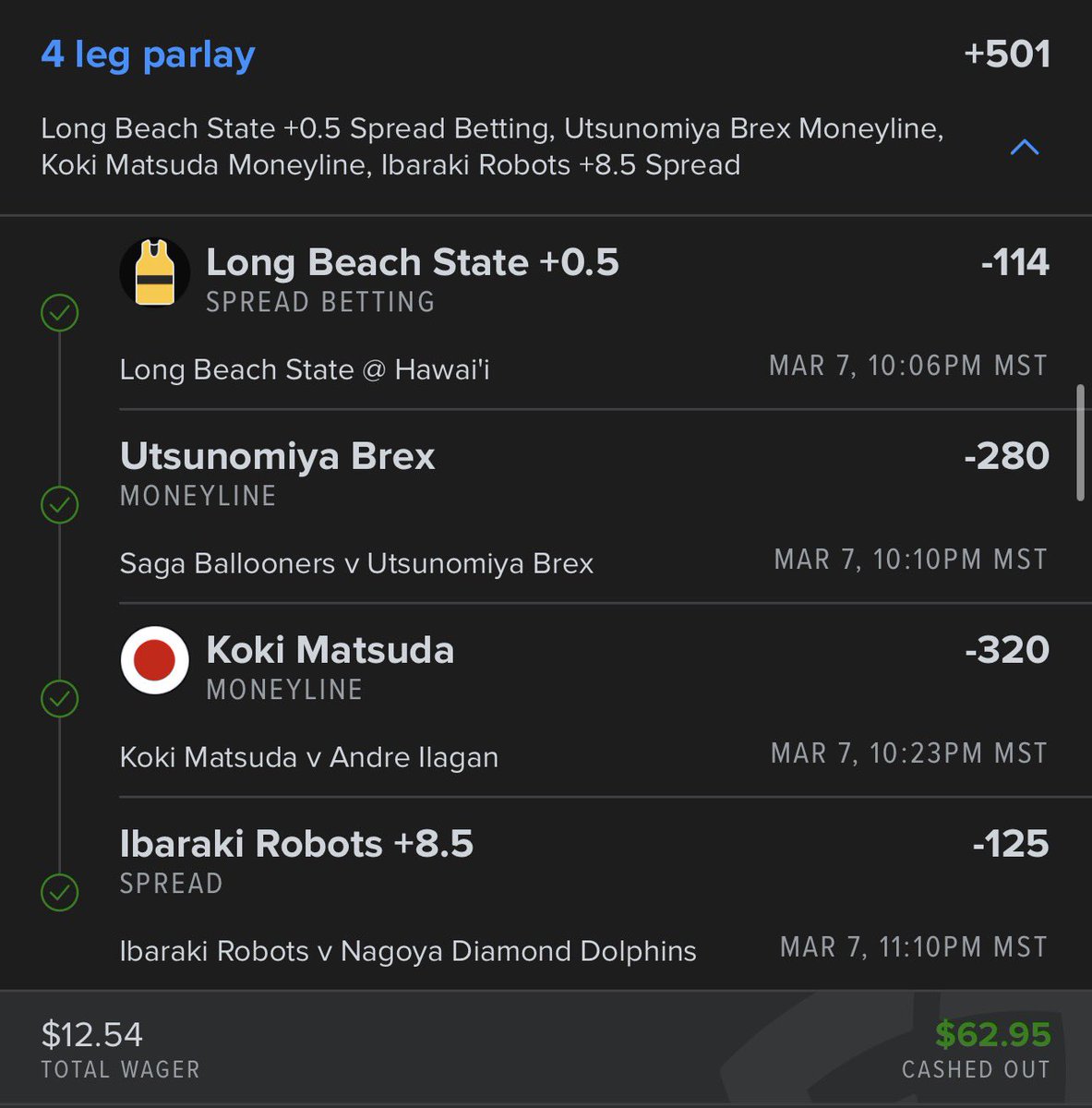 gram40_'s tweet photo. Cash the live bets! ✅🔥🫡

#LiveBetGod™️ https://t.co/jXO1WfBOnR